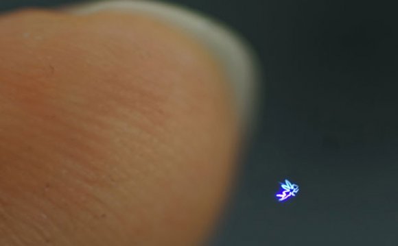 Hologram laser projector